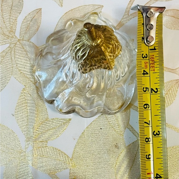 VTG Avon Collectibles Glass Flower Perfume Bottle - Picture 6 of 8